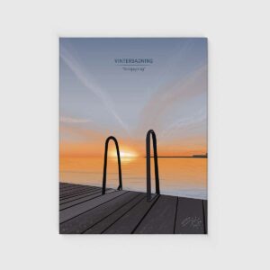 ROHEN Design - Plakat af vinterbadning- Solopgang