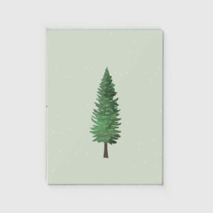 ROHEN Design - Vinter/jule plakat - Juletræ - Grantræ